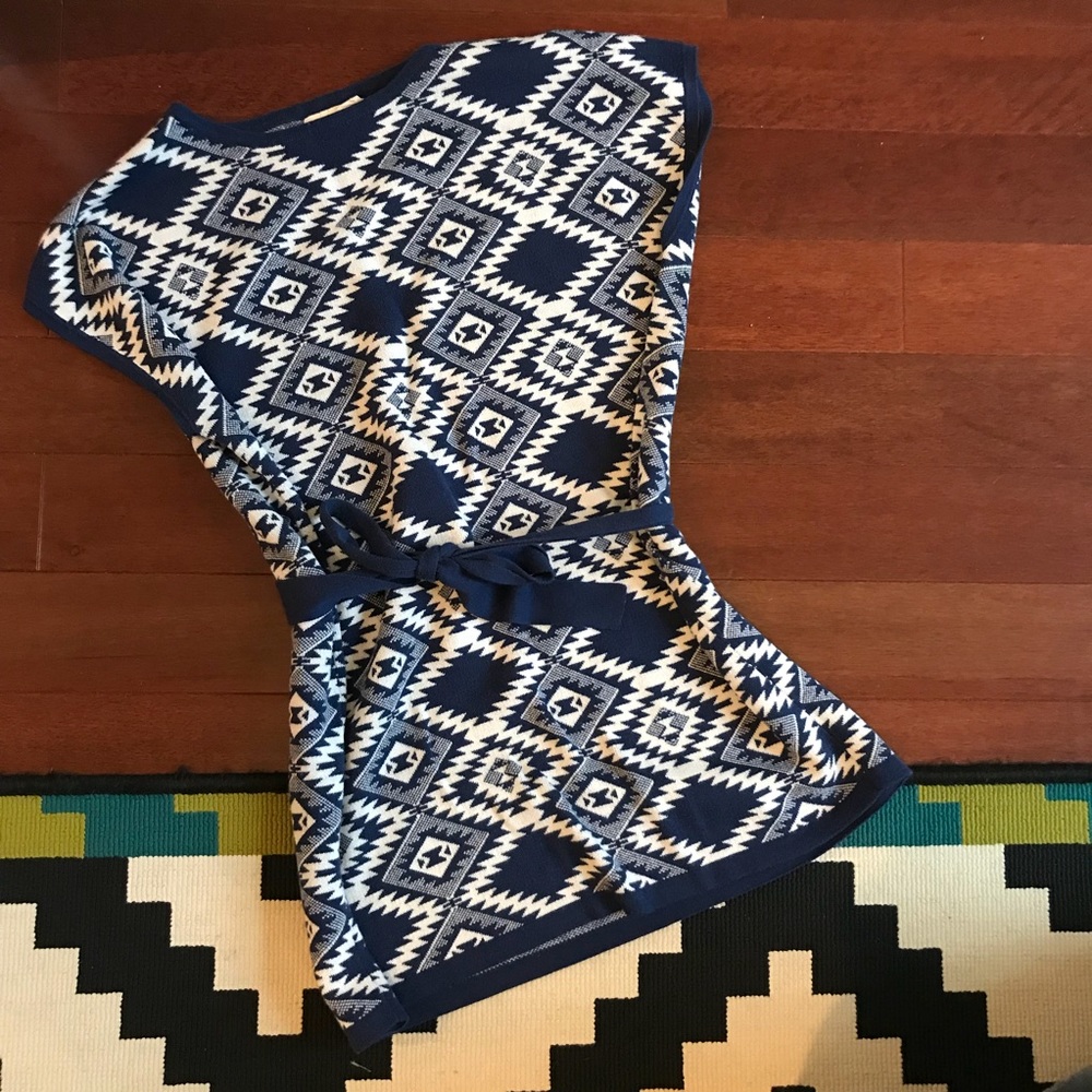 Zara Kids sweater dress w/tie